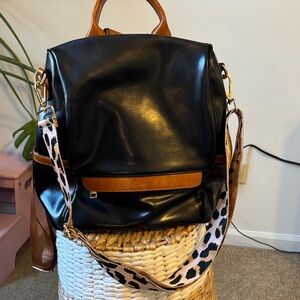 Black and Brown Women's Bag